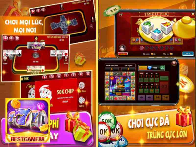 Xì tố online cuộc chơi đầy kịch tính tại Bestgame88